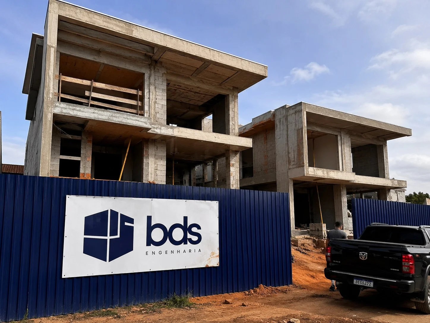 Reforma residencial em Piçarras — gerenciamento de obra com responsável técnico BDS Engenharia